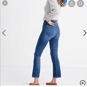 Madewell Cali Demi boot jeans